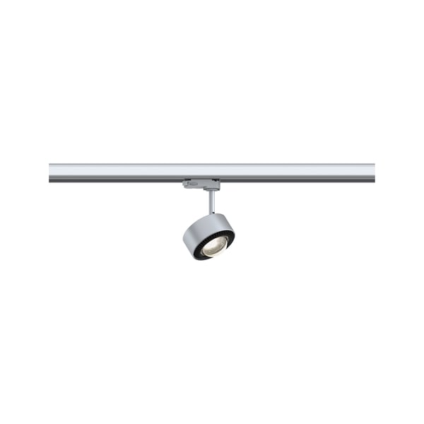 Paulmann ProRail3 LED spårstrålkastare Aldan 539lm 8,5W 3000K dimbar 230V Silver, Svart Paulmann ProRail3 LED spårstrålkastare Aldan 539lm 8,5W 3000K dimbar 230V Silver, Svart