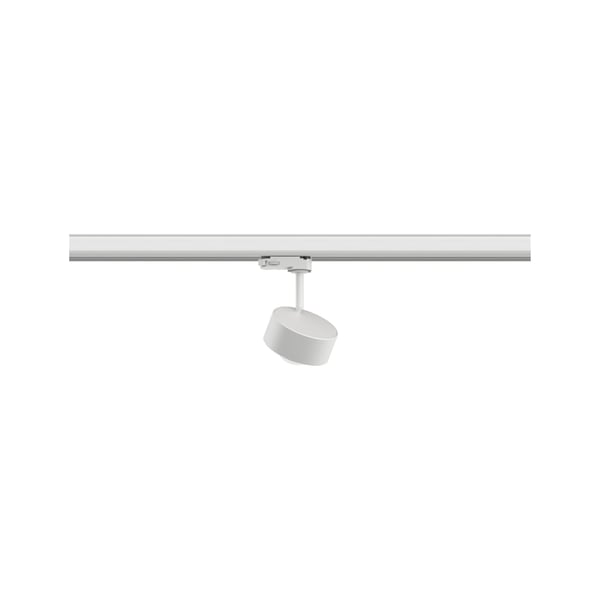 Paulmann ProRail3 LED spårstrålkastare Aldan 533,8lm 8W 4000K dimbar 230V Vit, Svart