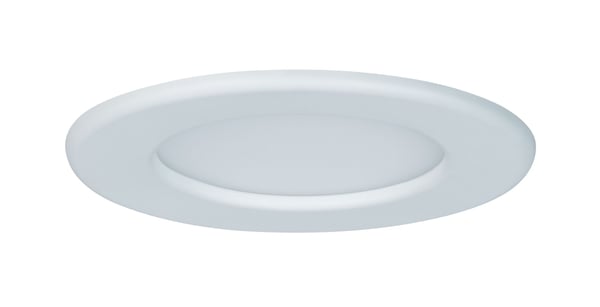 Paulmann Infälld LED panel IP44 rund 115 mm 6W 390lm 4000K Vit