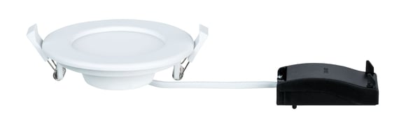 Paulmann Infälld LED panel IP44 rund 115 mm 6W 390lm 4000K Vit