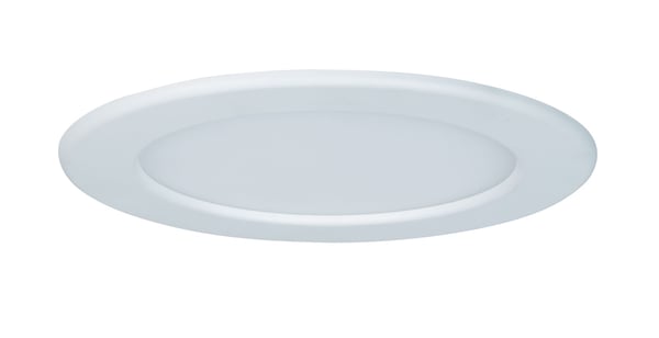 Paulmann Infälld LED panel IP44 rund 170 mm 12W 850lm 4000K Vit