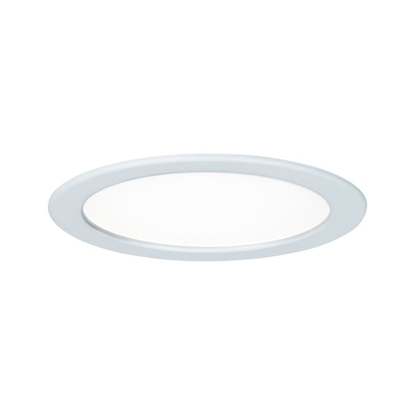 Paulmann Infälld LED panel IP44 rund 220 mm 16,5W 1450lm 4000K Vit