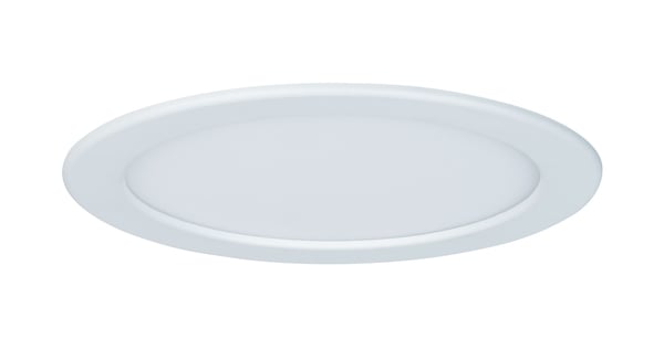 Paulmann Infälld LED panel IP44 rund 220 mm 16,5W 1450lm 4000K Vit