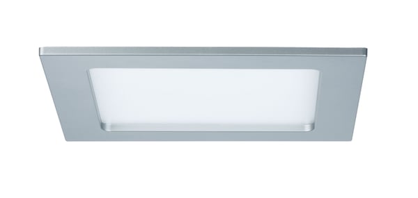 Paulmann Infälld LED panel IP44 vinkelformad 165x165 mm 12W 780lm 2700K Krom matt