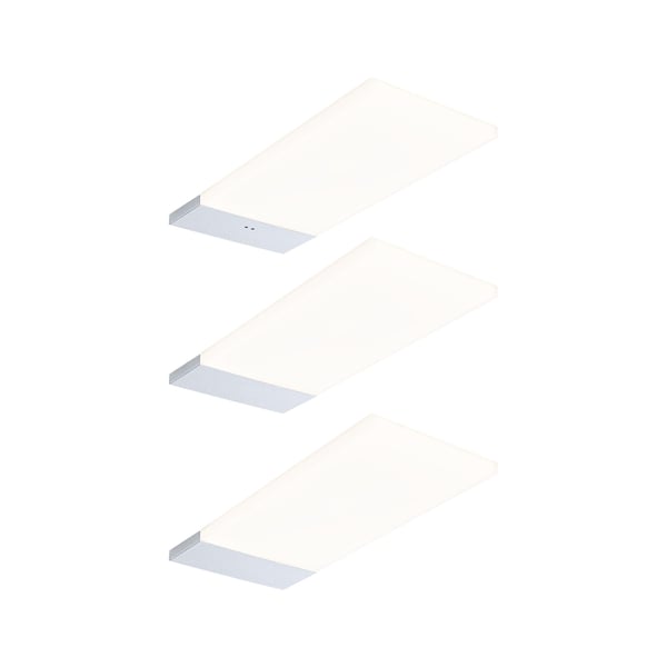 Paulmann LED lampa under skåp Bredo 3x2,5W 80x190 mm 3x180lm 230/12V Silver