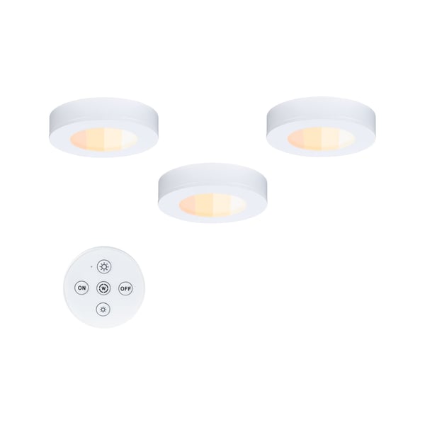 Paulmann LED lampa under skåp Batuno 3x2,1W 70 mm 3x180lm 230/24V Vit