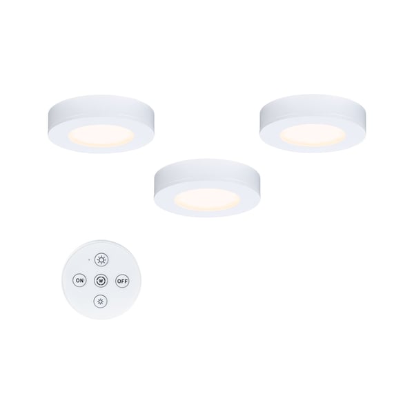 Paulmann LED lampa under skåp Batuno 3x2,1W 70 mm 3x180lm 230/24V Vit