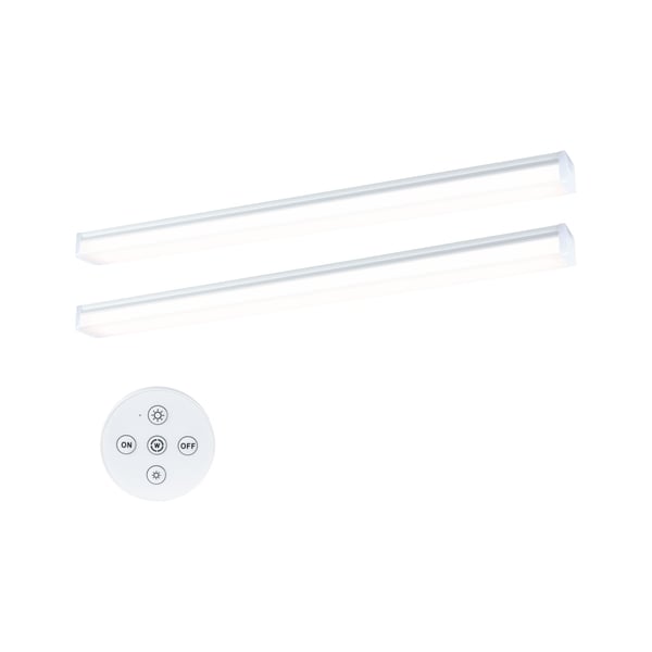 Paulmann LED lampa under skåp Barreo 2x3,3W 300x22 mm 2x300lm 230/24V Vit