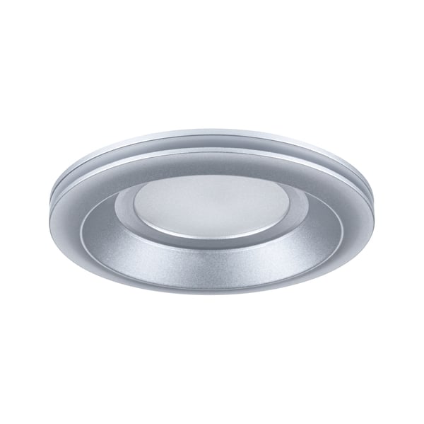 Paulmann Infälld LED lampa Sormus IP65 rund 100 mm 4,8W / 1,5W 300lm 230V 3000K Krom matt