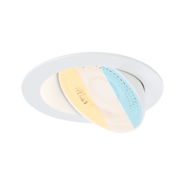 Paulmann Infälld LED lampa White Select Aumus rund 105 mm 90° 5W 700lm 230V dimbar 2700 - 6500K Vit