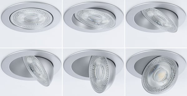 Paulmann Infälld LED lampa White Select Aumus rund 105 mm 90° 3x5W 3x700lm 230V dimbar White Select Krom matt