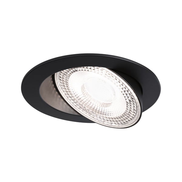 Paulmann Infälld LED lampa White Select Aumus rund 105 mm 90° 3x5W 3x700lm 230V dimbar White Select Svart