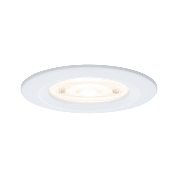 Paulmann Infälld LED lampa Nova GU10 Flat styv IP44 4,9W 550lm 230V 2700K Vit matt