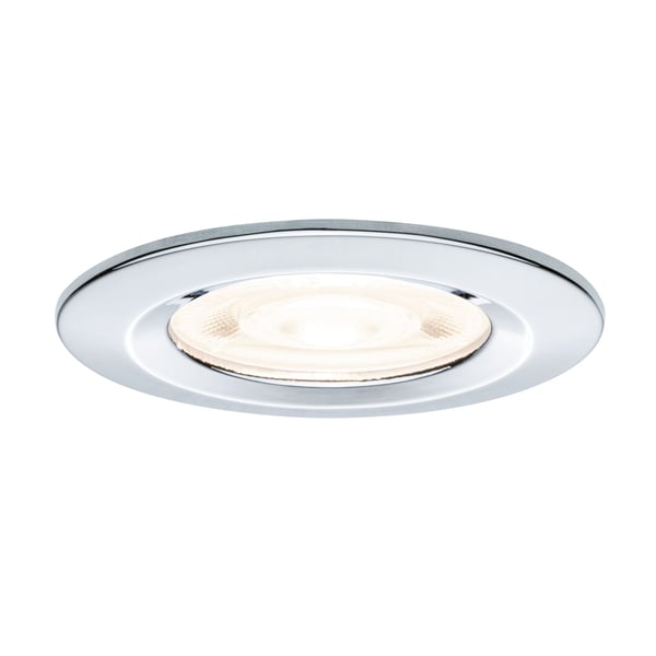 Paulmann Infälld LED lampa Nova GU10 Flat styv IP44 3x4,9W 3x550lm 230V 2700K Krom