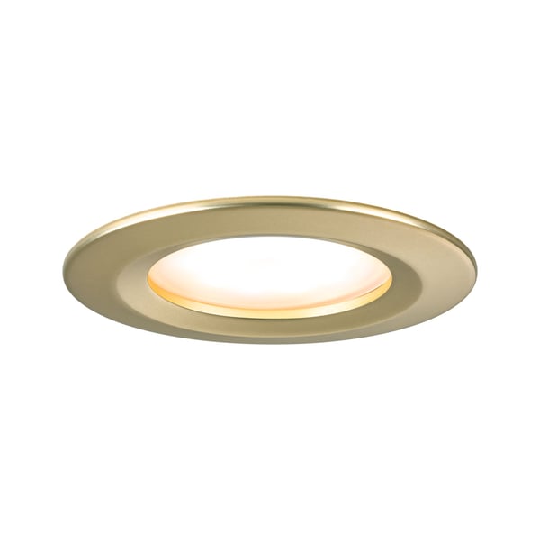 Paulmann Infälld LED lampa Nova Coin IP44 rund 78 mm Coin 3x6W 3x470lm 230V 2700K Guld matt
