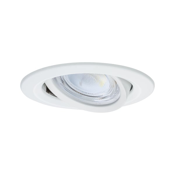 Paulmann Infälld LED lampa Nova Coin rund 84 mm 50° 2,8W 505lm 230V 4000K Vit matt