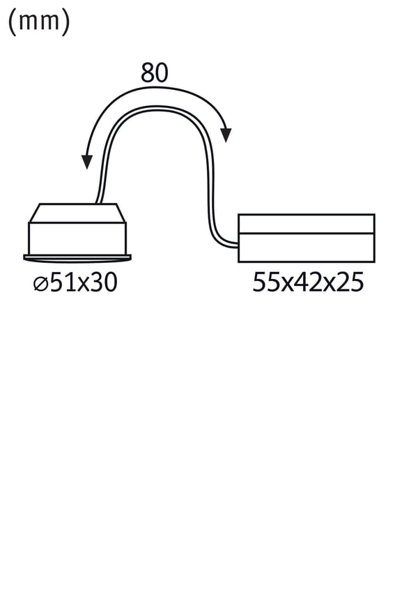 Paulmann LED modul infälld belysning 3-Step-Dim Choose Coin rund 50 mm Coin 3x6W 3x470lm 230V dimbar 2700K Satin