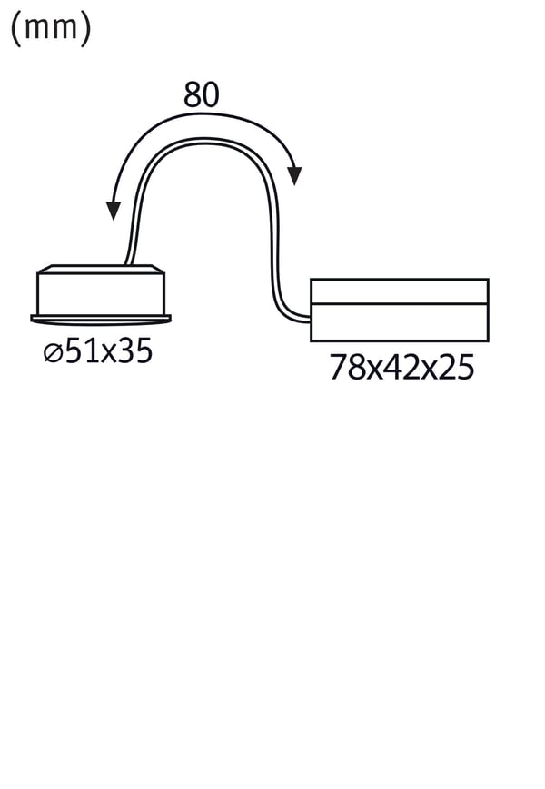 Paulmann LED modul infälld belysning Choose Coin rund 51 mm Coin 3x6,5W 3x580lm 230V White Switch Satin