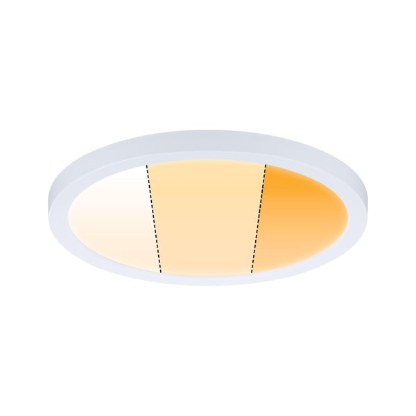 Paulmann VariFit Infälld LED panel Dim to Warm Areo panel IP44 rund 175 mm 13W 1200lm 3 Step Dim to warm Vit matt dimbar