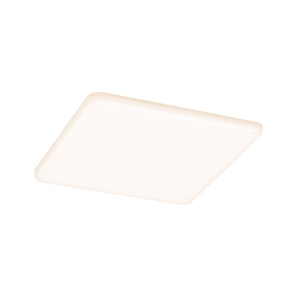 Paulmann VariFit Infälld LED panel 3-Step-Dim Veluna Panel IP44 vinkelformad 185x185 mm 17W 1400lm 3000K Satin dimbar