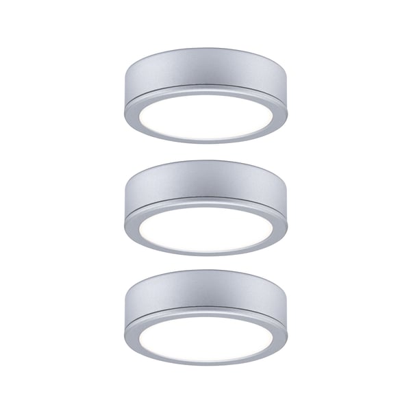 Paulmann LED lampa under skåp Pukk 3x3,5W 65 mm 3x210lm 230V rund Krom matt