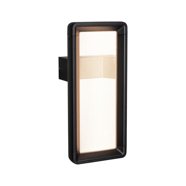 Paulmann LED vägglampa för utomhusbruk Reana IP44 vinkelformad 176x403 mm 3000K 2x3W 2x130lm 230V Antracit Metall