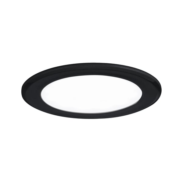 Paulmann LED infällda möbellampor rund 65 mm 3x2,5W 3x180lm 230/12V 4000K Svart matt