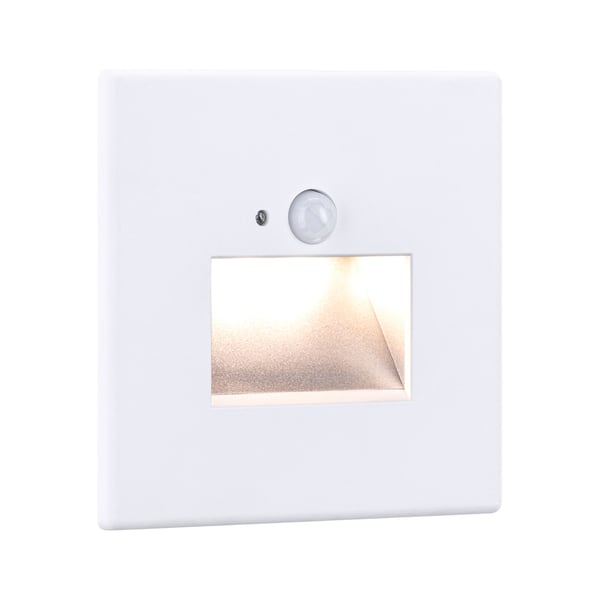 Paulmann LED infälld vägglampa Edge Quadro vinkelformad 80x80 mm 1,2W 25lm 230V 2700K Vit matt