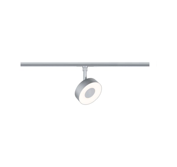 Paulmann URail Spotlight för strömskenor Circle 220lm 5W White Select dimbar 230V Krom matt