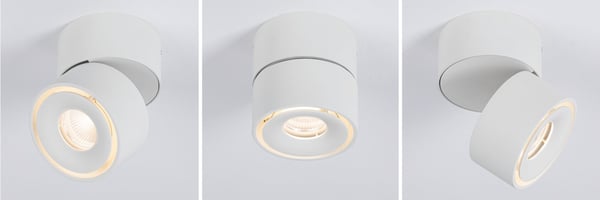 Paulmann LED taklampa Spircle 78 mm 8W 550lm 230V 3000K Vit matt