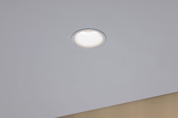 Paulmann Infälld LED lampa Cymbal Coin rund 77 mm max. 10W dimbar Vit matt