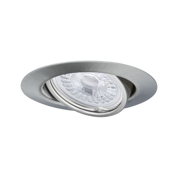 Paulmann Infälld LED lampa 3-Step-Dim Base rund 90 mm 20° GU10 3x5W 3x350lm 230V dimbar 3000K Järn borstat