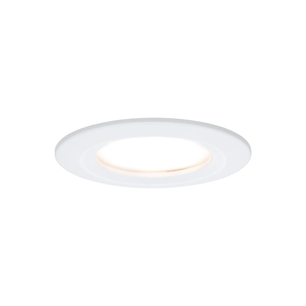 Paulmann Infälld LED lampa Nova Coin IP44 rund 78 mm Coin 3x6W 3x470lm 230V 2700K Vit matt