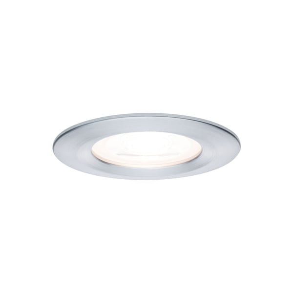 Paulmann Infälld LED lampa 3-Step-Dim Nova IP44 rund 78 mm GU10 3x6,5W 3x460lm 230V dimbar 2700K Aluminium vriden