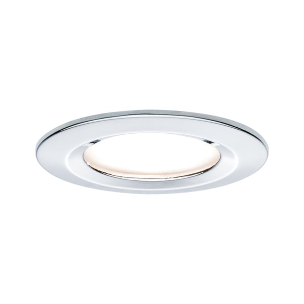 Paulmann Infälld LED lampa 3-Step-Dim Nova IP44 rund 78 mm GU10 3x6,5W 3x460lm 230V dimbar 2700K Krom