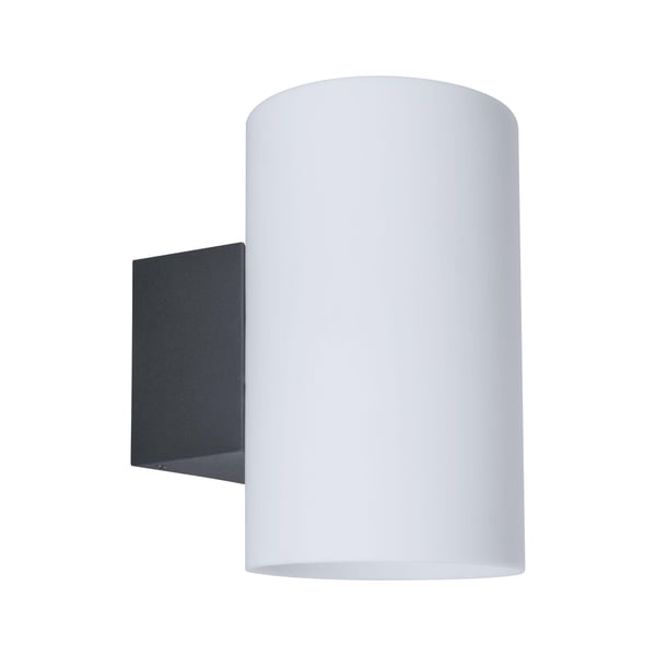 Paulmann Vägglampa för utomhusbruk Tube IP54 cylindrisk 120x200 mm max. 15W 230V Antracit Plast