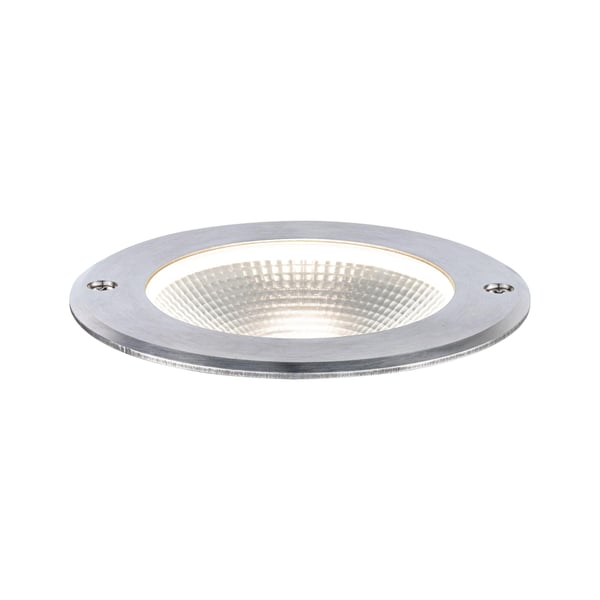 Paulmann LED infälld golvlampa Floor IP67 120 mm 3000K 6W 580lm 230V Rostfritt stål Rostfritt stål, Aluminium