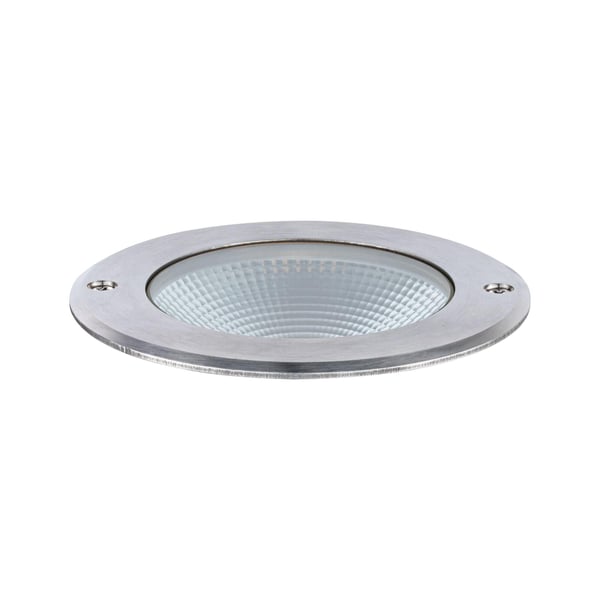 Paulmann LED infälld golvlampa Floor IP67 120 mm 3000K 6W 580lm 230V Rostfritt stål Rostfritt stål, Aluminium