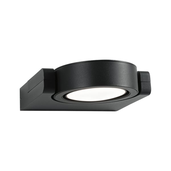 Paulmann LED vägglampa för utomhusbruk Swivea IP44 183x206 mm 3000K 8W 440lm 230V Antracit Aluminium