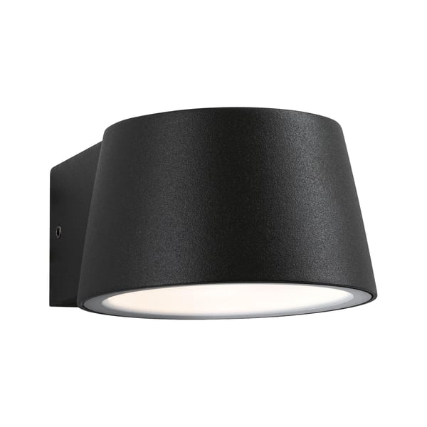 Paulmann LED vägglampa för utomhusbruk Capea IP44 96x128 mm 3000K 6W 500lm 230V 98° Antracit Aluminium