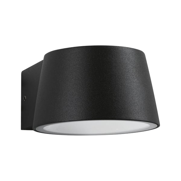 Paulmann LED vägglampa för utomhusbruk Capea IP44 96x128 mm 3000K 6W 500lm 230V 98° Antracit Aluminium