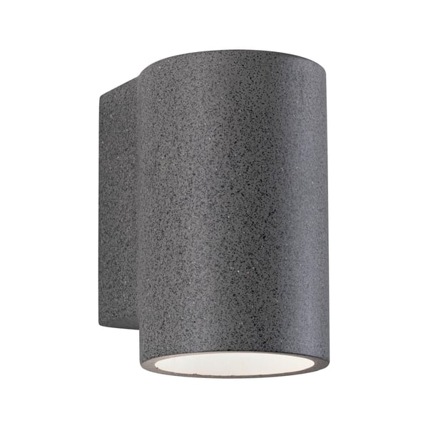 Paulmann LED vägglampa för utomhusbruk Concrea IP65 110x170 mm 3000K 6,8W 300lm 230V Svart sandsten Betong