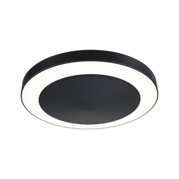 Paulmann LED taklampa Circula Skymningssensor Skymningsstyrd rörelsedetektor (IR) Havsvattentålig IP44 rund 320 mm 3000K 14W 880lm 230V Antracit Plast