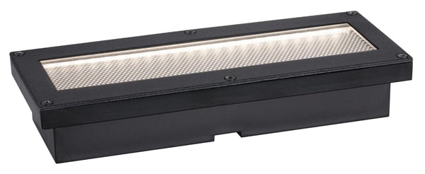 Paulmann Solenergi LED infälld golvlampa Domenic IP67 3000K 6lm Svart