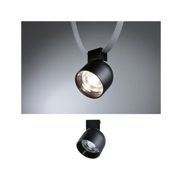 Paulmann ULine LED strålkastare Ronde 405lm 7W 85 mm 3000K Svart