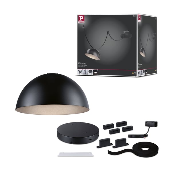 Paulmann ULine Bälte Bol Startpaket 5m 12W Svart