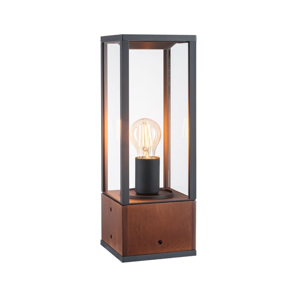 Paulmann Ljusföremål Timba IP44 vinkelformad 400 mm max. 60W 230V Trä E27 Trä