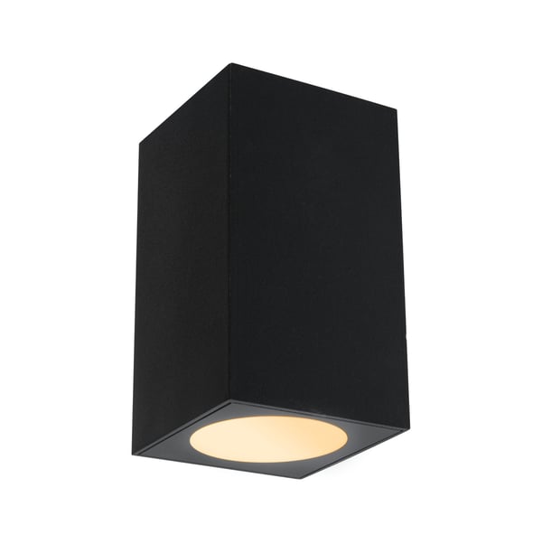 Paulmann LED vägglampa Flame Insektsvänlig IP44 vinkelformad 58x103 mm 2200K 4W 265lm 230V 75° Antracit Metall