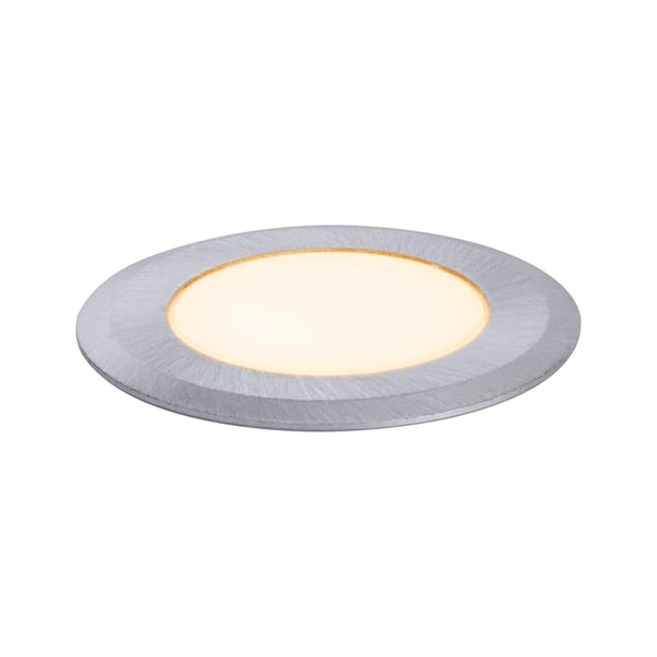Paulmann LED infälld golvlampa Floor Profil Insektsvänlig IP67 rund 50 mm 2200K 2,2W 60lm 230V Aluminium Plast, Metall