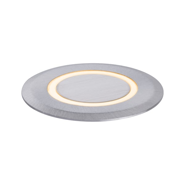 Paulmann LED infälld golvlampa Floor Profil Insektsvänlig IP67 rund 50 mm 2200K 2,2W 15lm 230V Aluminium Plast, Metall